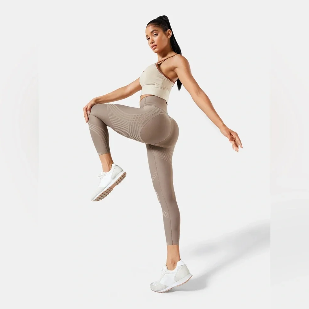 FANKA sculpt and lift shaping leggings brand new ORANGE COLOR SIZE S - Picture 4 of 8